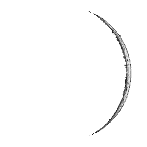 Arish: waxing moon