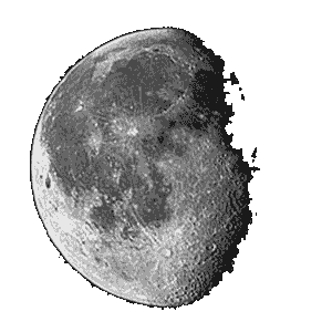 Invercargill: waning moon