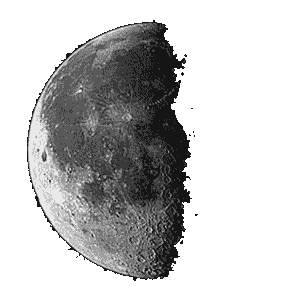 Rockledge: waning moon