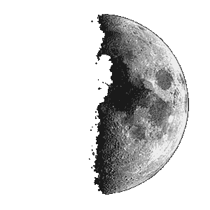 Muscat: waxing moon