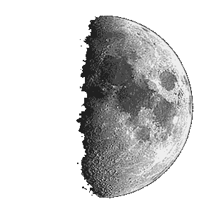T’ongch’ŏn-ŭp: waxing moon