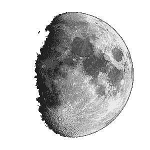 Arendal: waxing moon