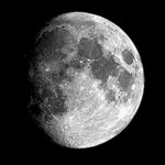 Waxing gibbous moon